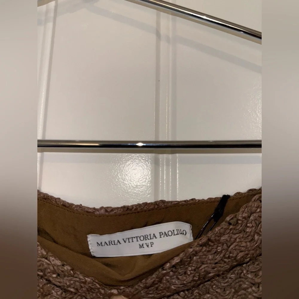 High Waist Brown Flared Shorts - Picture 7 of 10